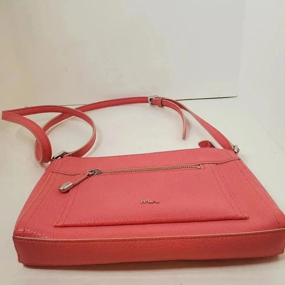 Ralph Lauren Paley Leigh Pink Crossbody - Picture 3 of 11